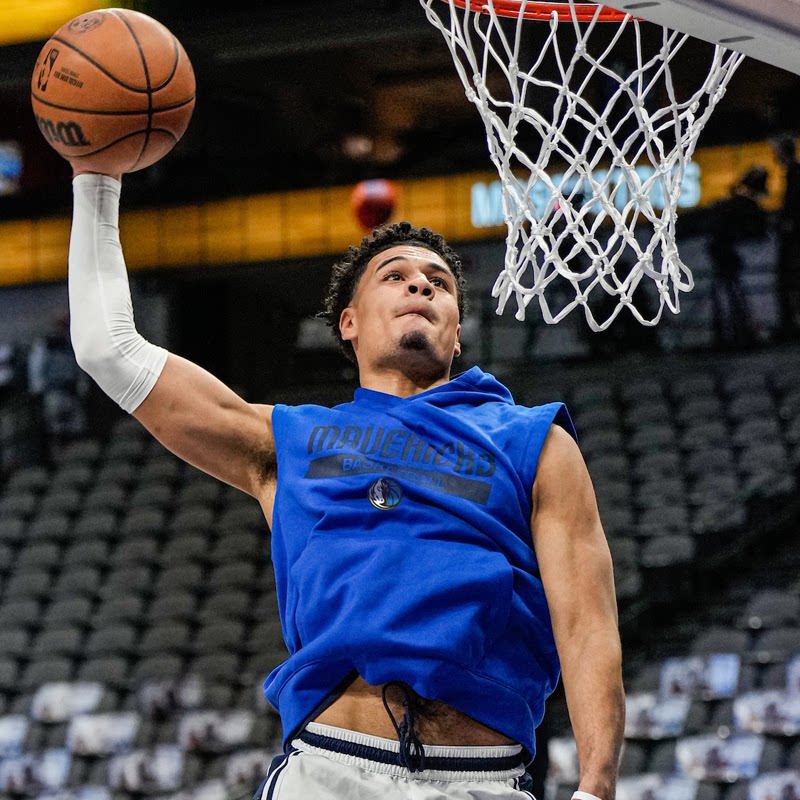 独行侠欧文篮球训练营无袖连帽卫衣男东契奇美式休闲运动无袖帽衫