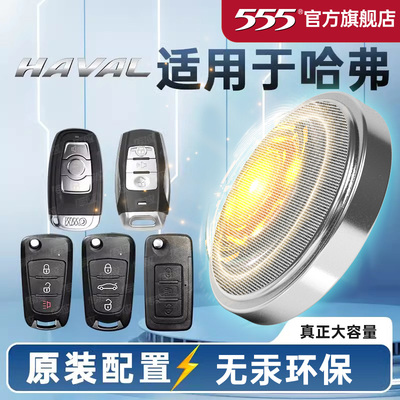 555品牌车钥匙电池哈佛专用