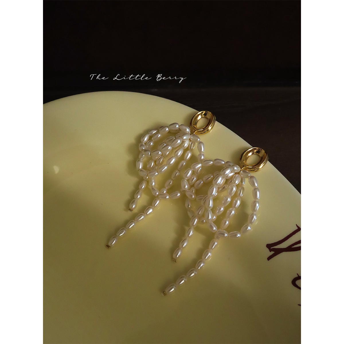 小众精致轻奢长款流苏耳饰蚊香盘