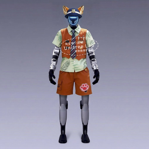 宇树机器人衣服G1U2人形机器人演出服表演服COS朱迪警官尼克六一