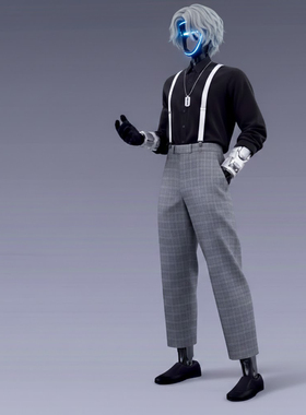 宇树G1人形机器人演出服鸡你太美蔡徐坤同款服装抽象机器人表演服