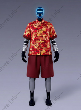 宇树机器人G1U2人形机器人演出服新年衣服商业演出活动服装套装