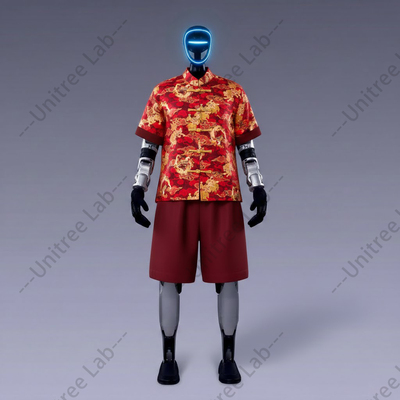 宇树机器人G1U2人形机器人演出服新年衣服商业演出活动服装套装