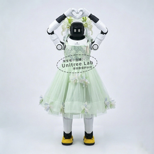 智元灵犀X2衣服人形机器人表演服饰演出服饰裙子演出服周边服装