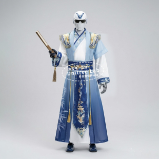 宇树R1人形机器人衣服古风服饰演出服西服短袖演出服LOGO表演服