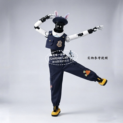 智元灵犀X2衣服朱迪套装人形机器人表演服饰演出服商演服装COS服
