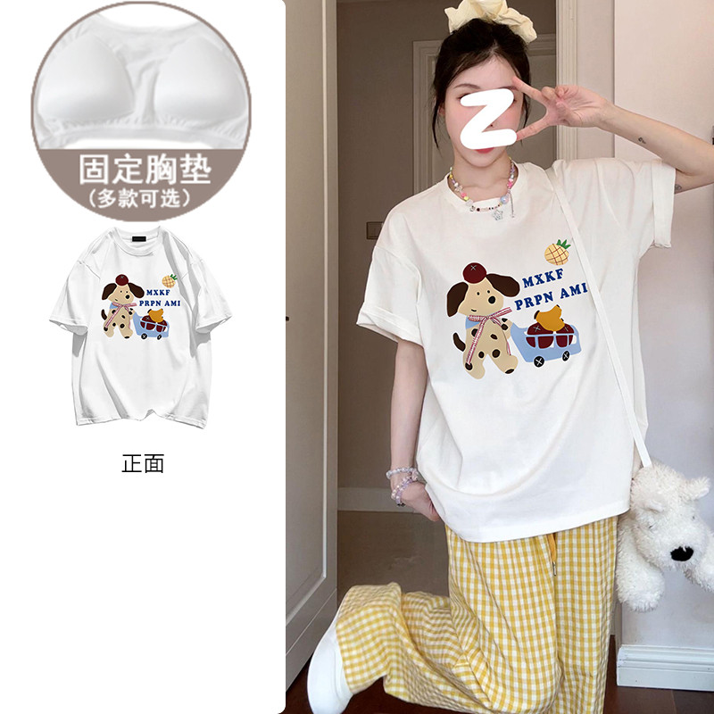 短袖睡衣女卡通可爱夏季百搭