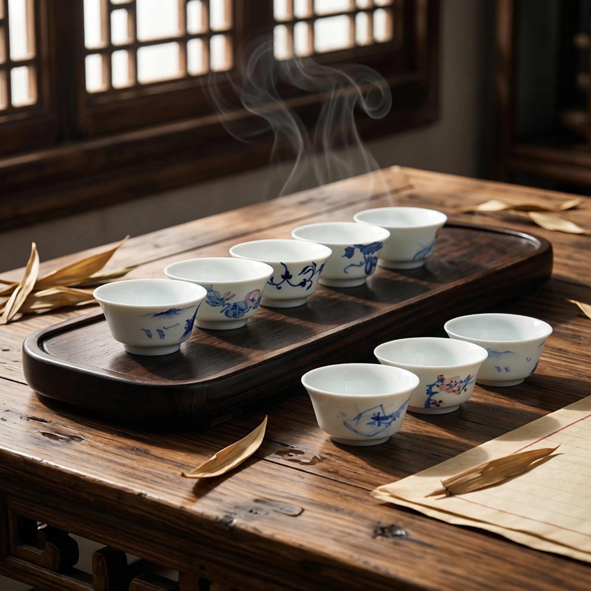 京德手绘瓜果釉下彩陶瓷复古图片