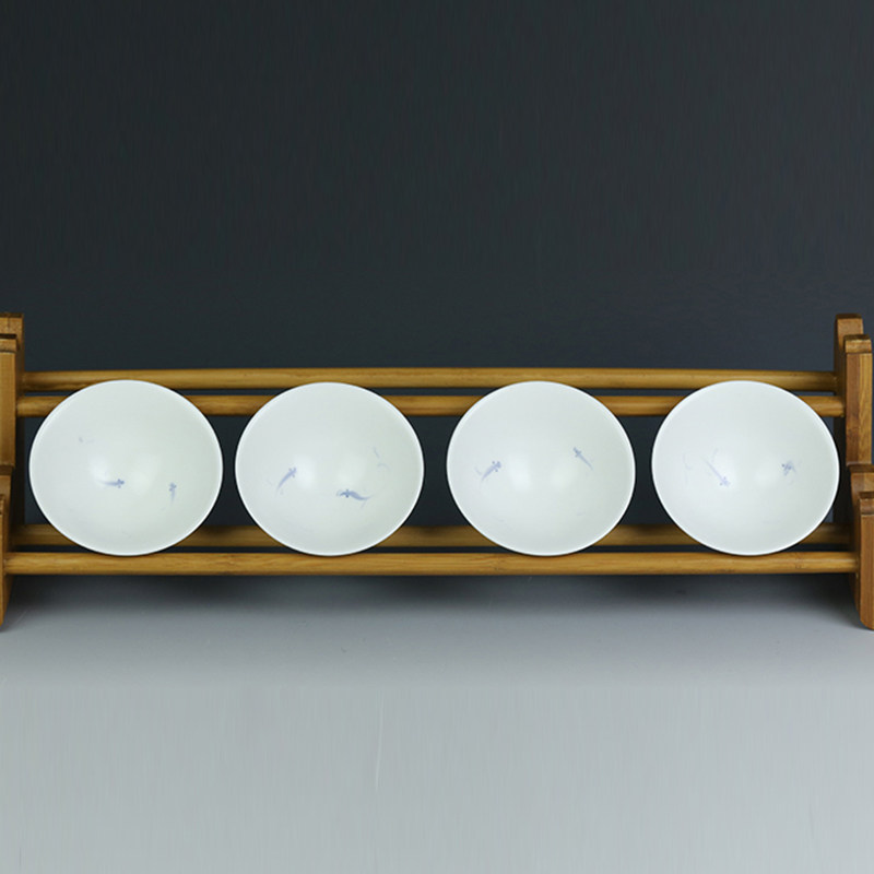 贵和祥超值功夫茶杯盏景德镇陶瓷手绘普洱茶具杯主人单杯斗笠杯