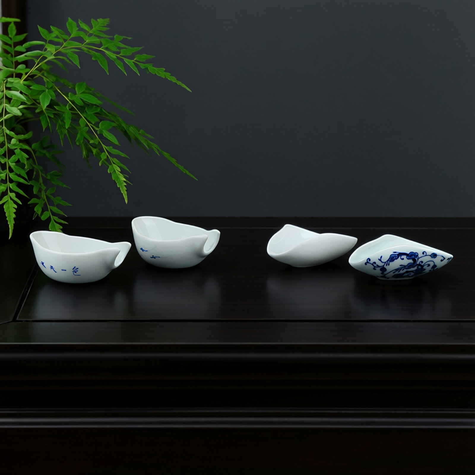 陶瓷青花贵和祥专柜正品茶道用品