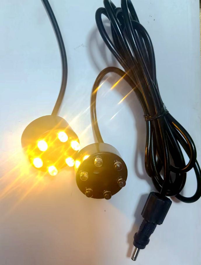 灯珠公母头线水陆运两用LED白色