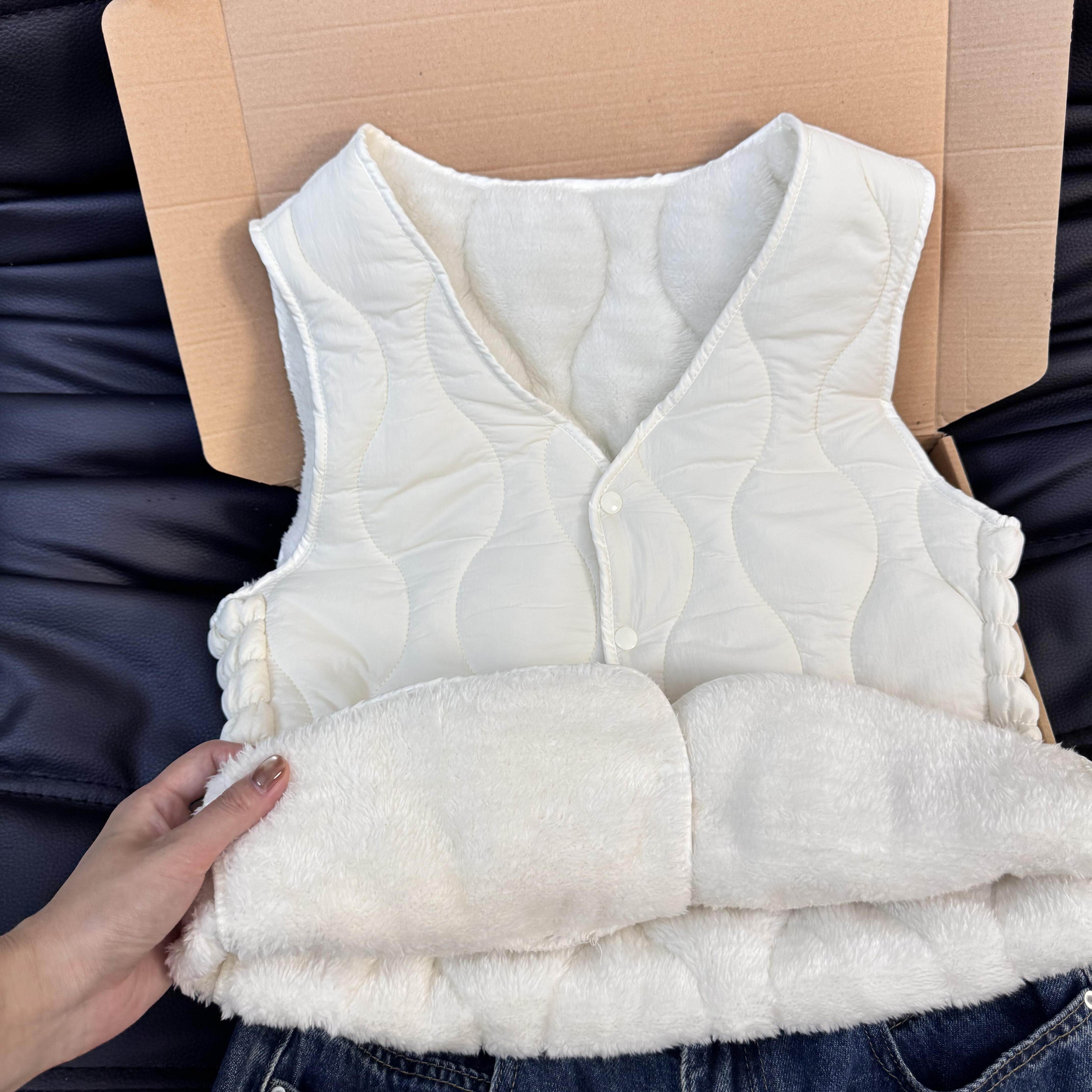 工厂福利叠穿/外搭V领轻薄马甲