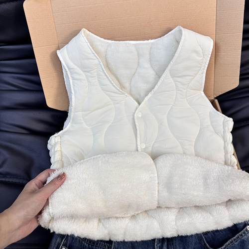 工厂福利叠穿/外搭V领轻薄马甲