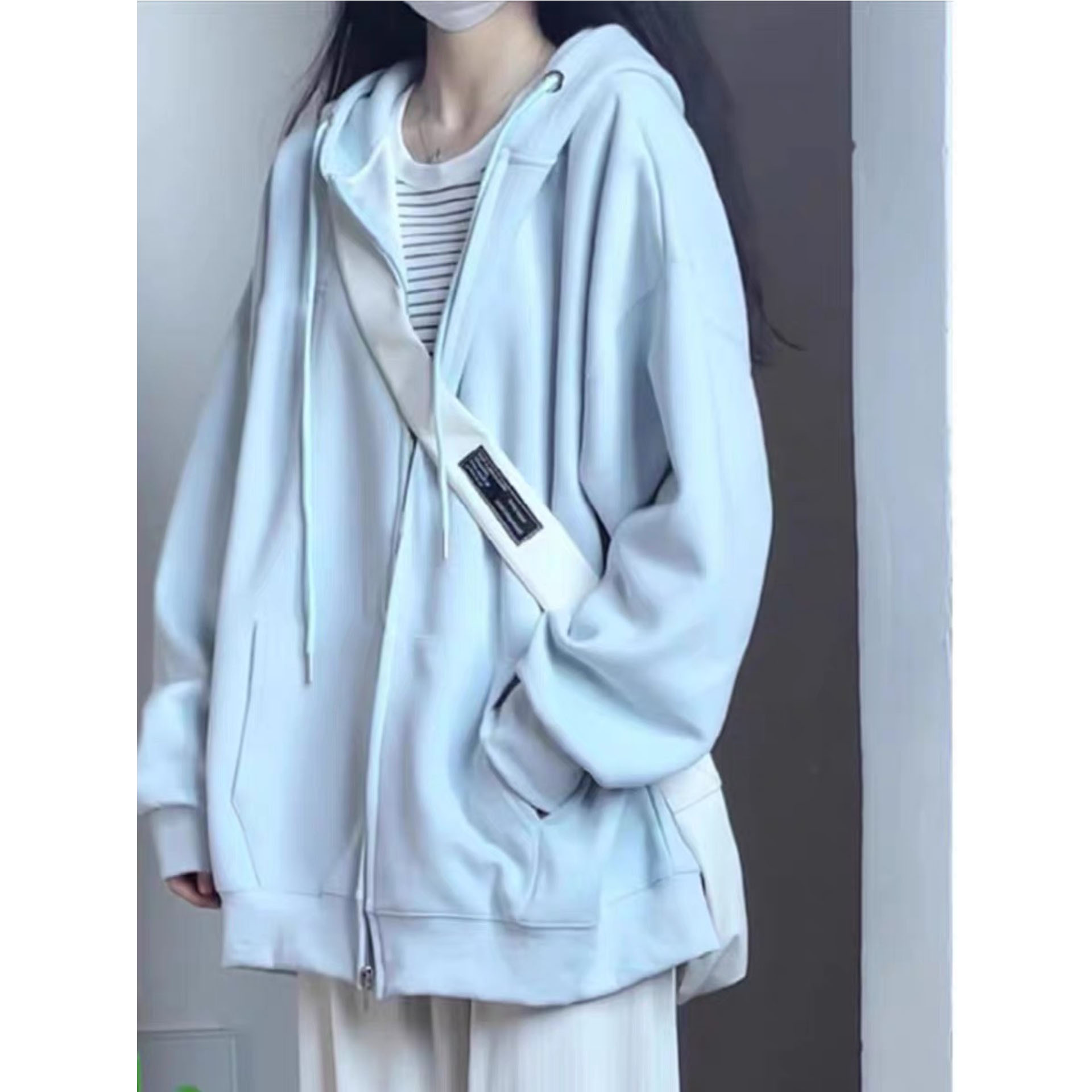 奶fufu软妹卫衣女秋冬设计感小众