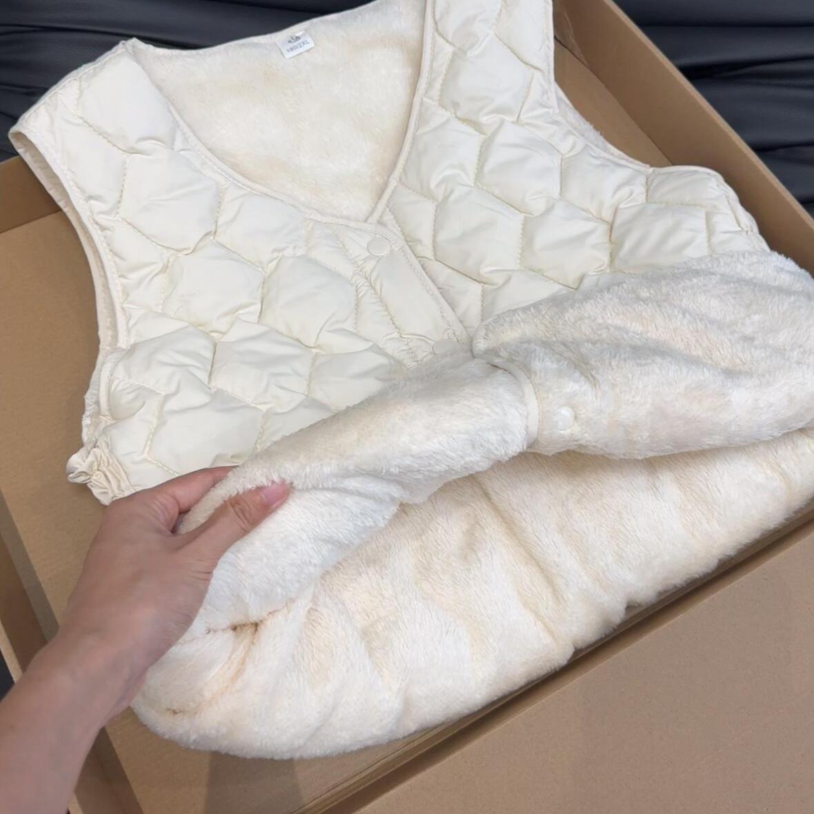 冬季加绒叠穿内搭背心