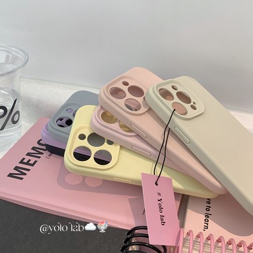 软糯纯色液态硅胶iphone14