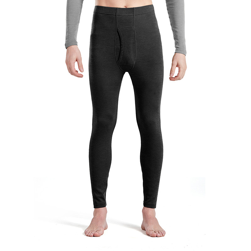 美利奴羊毛吸湿排汗保暖秋裤