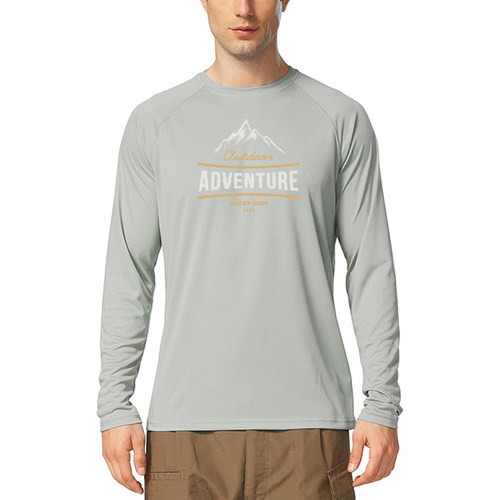 美利奴羊毛速干衣男长袖T恤