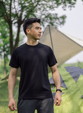 SHEEP RUN 美利奴羊毛短袖T恤 吸湿排汗 轻薄透气防臭户外基础层