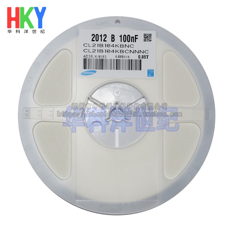0805ÌùƬµçÈÝCL21B104KBCNNNC 100nF(104) 0.1uF ¡À10% 50V(50Ö»)