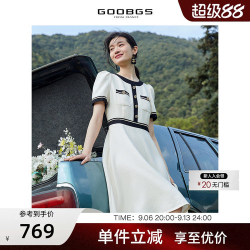 GOOBGS谷邦短袖连衣裙