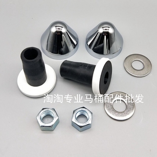 TOTO隐藏水箱配件CW762 CW941B挂壁墙排马桶安装固定胶套垫片盖子