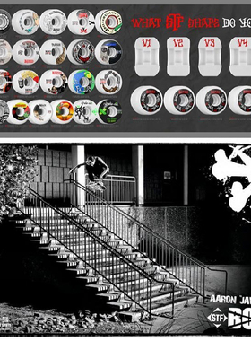 美国进口Bones龙配方STF滑板碗池轮子Powell双翘街式轮Jump滑板店