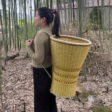 饰竹背篓竹编道具民族手工艺品 精品小背篓舞蹈道具农家乐装