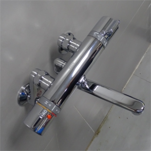 挂墙式 日本进口 恒温淋浴浴缸龙头 有划痕 冷热水龙头 二手水龙头