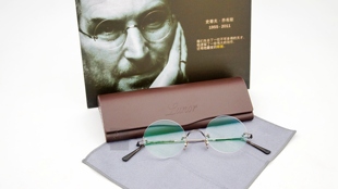 官方授权乔布斯同款眼镜Lunor无框架Classic Rund JOBS中性合金