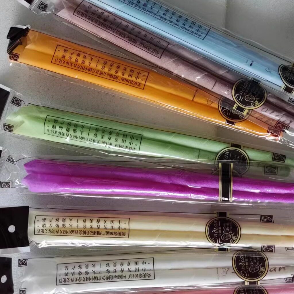 耳烛印第安喇叭口八种颜色可选1包100支耳烛棒香薰耳烛