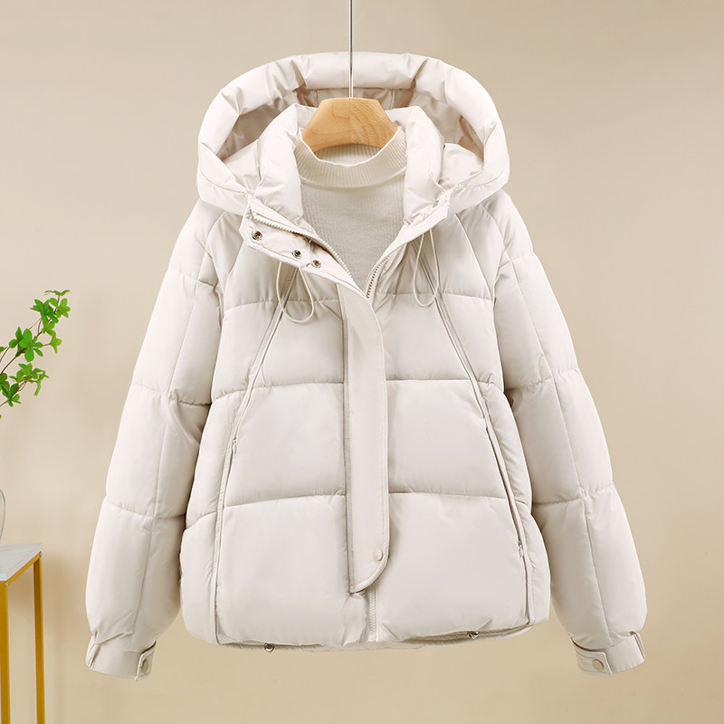 2025冬季新款羽绒棉服女短款加厚棉衣时尚百搭连帽棉袄外套,女装/女士精品,棉衣/棉服,淘宝优惠券,粉丝福利购,淘宝优惠卷