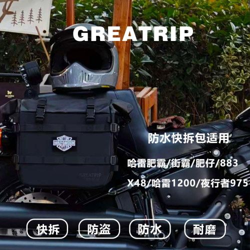 哈雷街霸夜行者975哈雷883边包