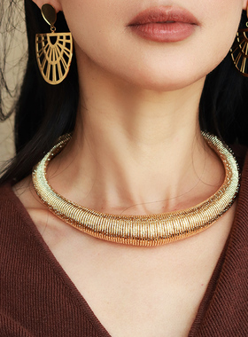 希腊埃及金色项圈印度肚皮舞