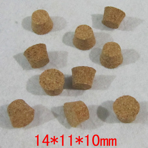 小软木塞子 玻璃瓶塞 DIY用小瓶塞 14*11*10mm