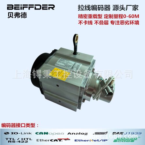 拉线编码器ECN30PL-10A1A-X2拉绳位移传感器 测量长度高度开度仪