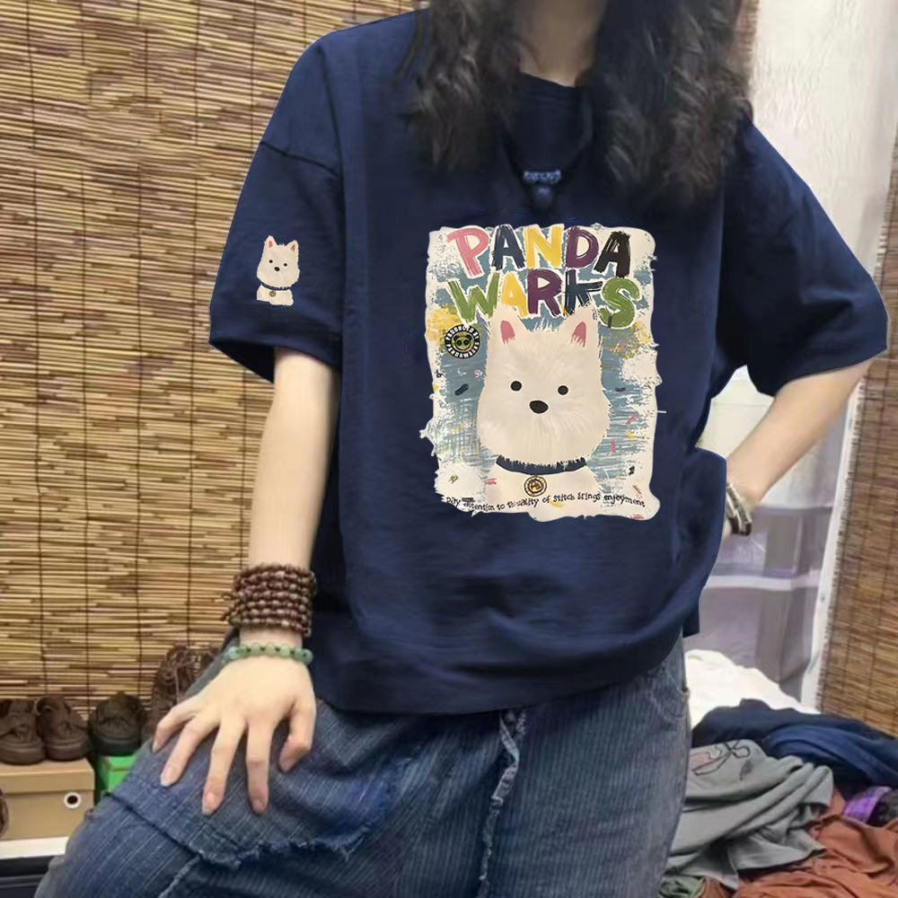 胖mm大码300斤纯棉女士t恤短袖夏季新款微胖宽松显瘦小个子上衣潮图片
