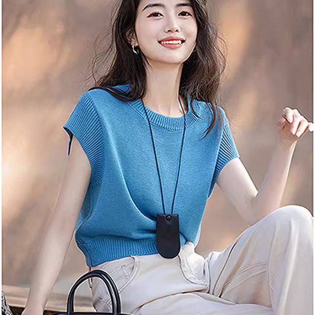 2025新品短款宽松型显瘦夏季欧货