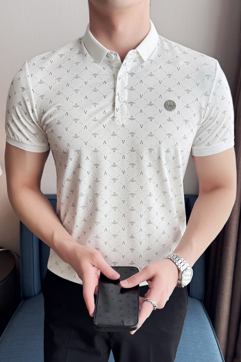 男士翻领短袖POLO衫男PL6612-P55,男装T恤,电商D308