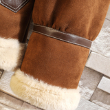 冬季男装大码皮毛一体加绒加厚外套DSD308-Y1002-P240，女装短外套，电商D308