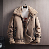 日系大码冬季皮毛一体男加绒加厚外套Z1928-P255主推大货，女装短外套，电商D308