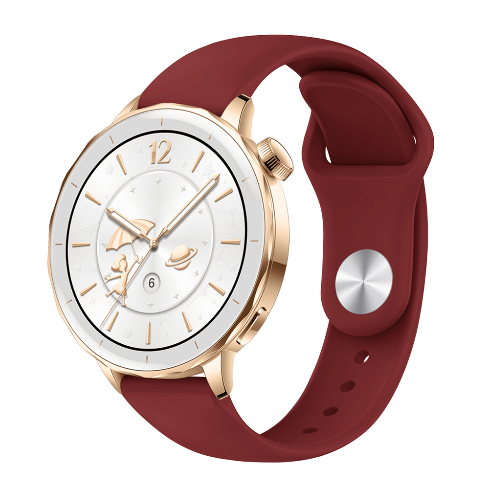 适用OPPO WatchX/4Pro硅胶腕带OPPO Watch X2 Mini夏季防水20mm高级时尚watch X透气手表带X2MINI男女替换带
