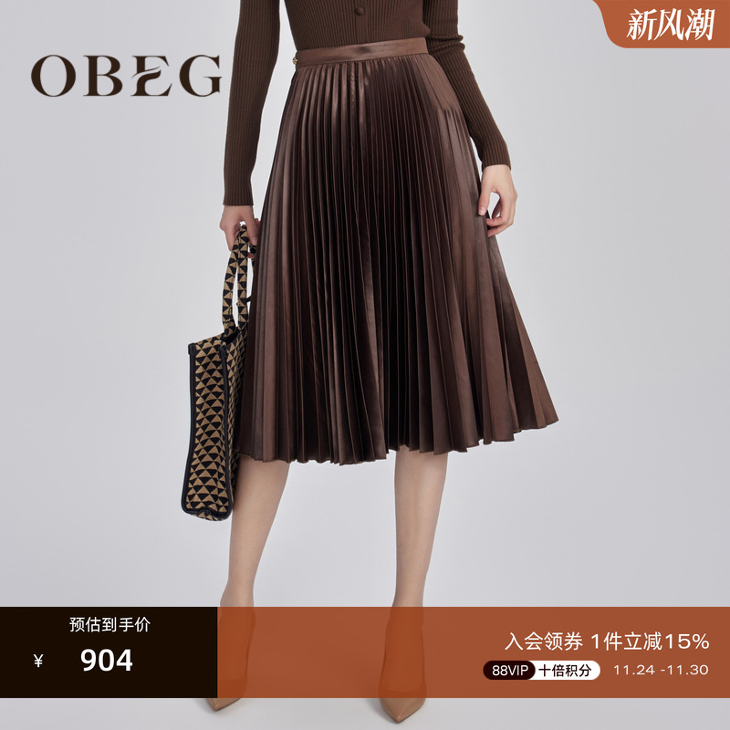 压褶工艺 贴合流行趋势 摩登复古 气质通勤