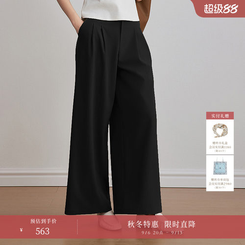 高腰设计拉长腿部比例，视觉上显高显瘦