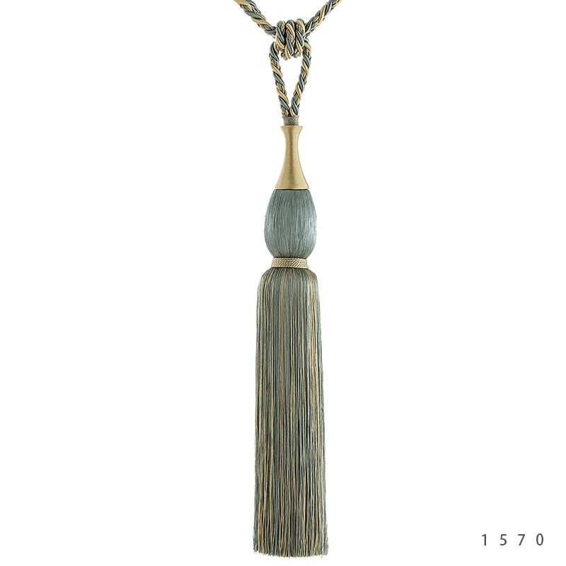 花好月圆长好流苏大穗窗帘