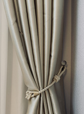 一团和气 出口欧洲窗帘绑带绑绳挂钩收纳可调节长度大小tieback