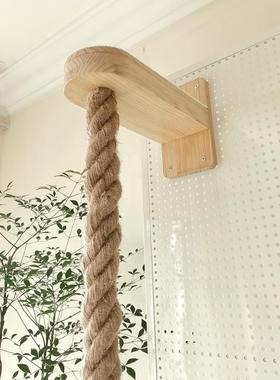 实木猫爬绳粗麻绳爬架通天绳猫跳台顶天立地猫爬架猫咪攀爬绳猫架