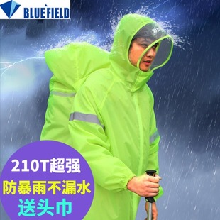 户外登山徒步背包多功能连体雨衣防水超轻衣罩雨披男女通用防暴雨