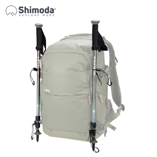 户外登山杖外挂绳手杖冰镐收纳耐用附件绳子多用途可调节黑色 Shimoda摄影包多功能绑绳