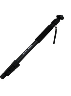 金钟velbon RUP-V43带云台QHD-53独脚架 单脚架4节RUP-V40登山杖